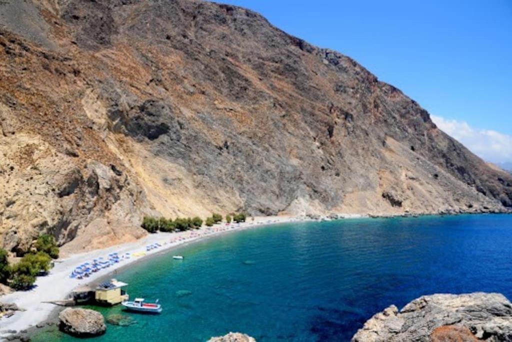 Traditional Villa With Pool In Sfakia Imbros Екстериор снимка